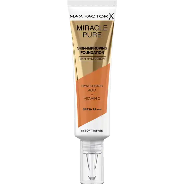 Max Factor Miracle Pure Foundation 84 Soft Toffee