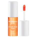 McoBeauty Cheek & Lip Stain 2 in 1 Cream Tint  Peach Tango 5ml