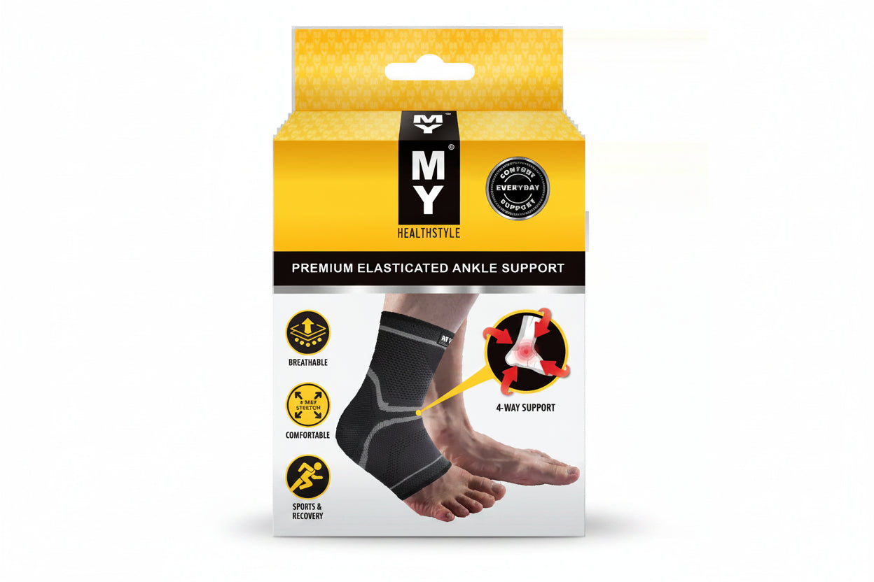 My Healthstyle Premium Elasticated Ankle Support Extra Large