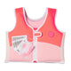 Wahu Melody Swim Vest Strawberry for Kids Learning to Swim Ages 3 to 6 Years 15 to 25 KG