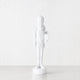 Living by Design White Nutcracker with Present Christmas Decoration 38CM