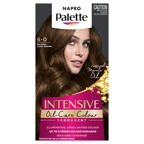 Napro Palette Intensive Creme Colour Permanent 6.0 Natural Light Brown