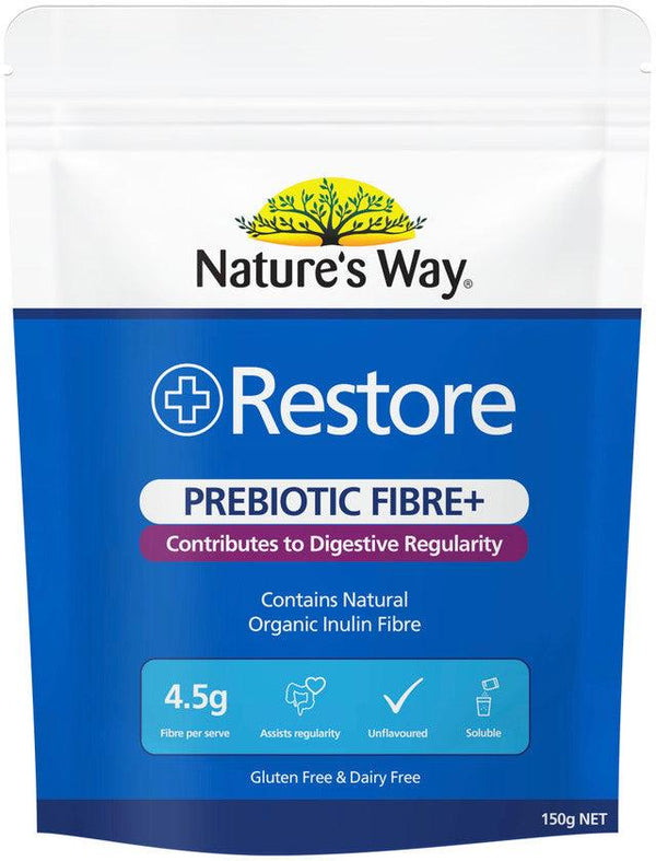 Nature’s Way Restore Probiotic Fiber 150g Powder