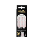 Manicare Glam Press-On Nail Short Square French