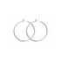 Adnohr Just Hoops-Large Click Silver