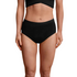 Tom Organic The Period Brief Black Mid-Rise Extra Large