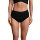 Tom Organic The Period Brief Black Mid-Rise Extra Large