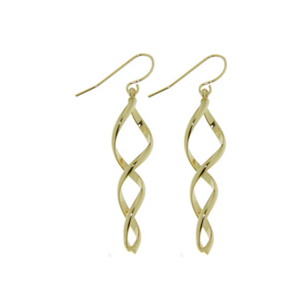 Rossan Fe4422 Thin Spiral Gold