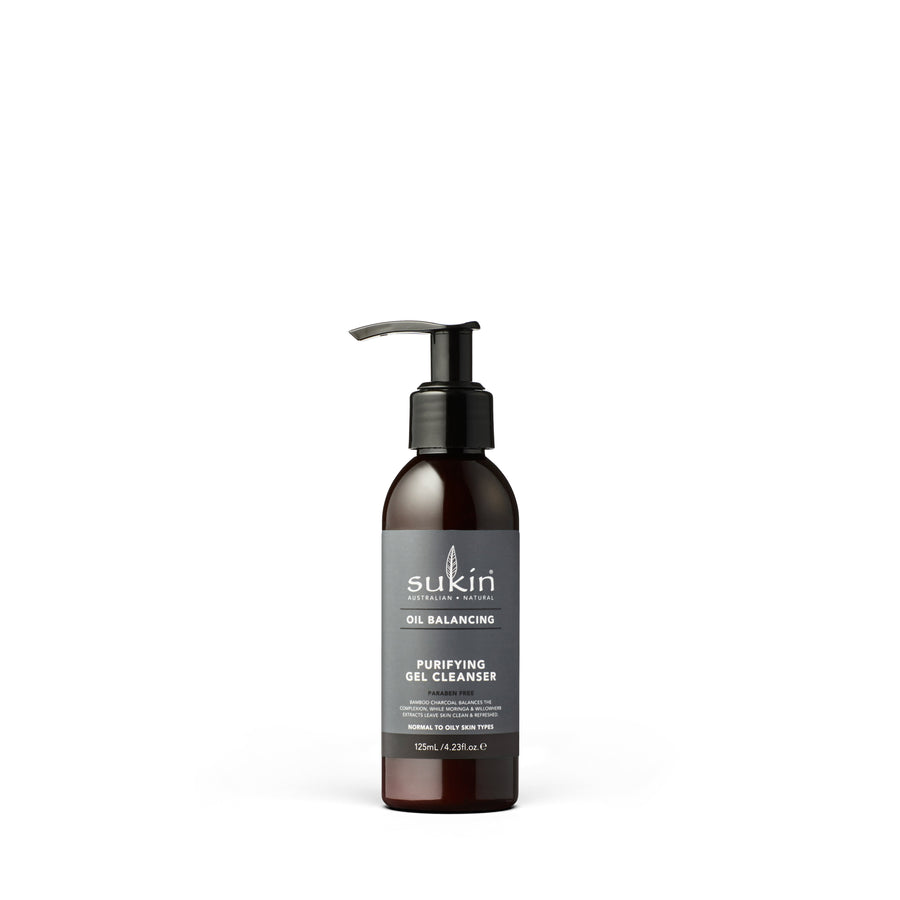 Sukin Oil Balance Charcoal Purfy Gel Cleanser 125mL