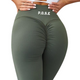 P.O.S.E Vitality Army Green Scrunch Gym Leggings