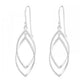 Rossan Double Delight Silver Hanging Earring
