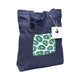 Kangaroo Gifts Denim Large Tote Bag With Screen Printed Panel 41 x 38 x 7CM
