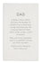 Splosh Precious Quotes Plaque Dad