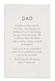 Splosh Precious Quotes Plaque Dad