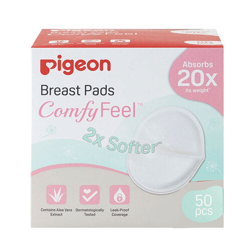 Pigeon Comfy Feel Breast Pads 50 Pack