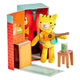 Petit Collage Theodore The Tiger Wooden Pull Along Toy