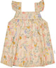 TOSHI Baby Dress Isabelle in Almond Cotton A Line Design