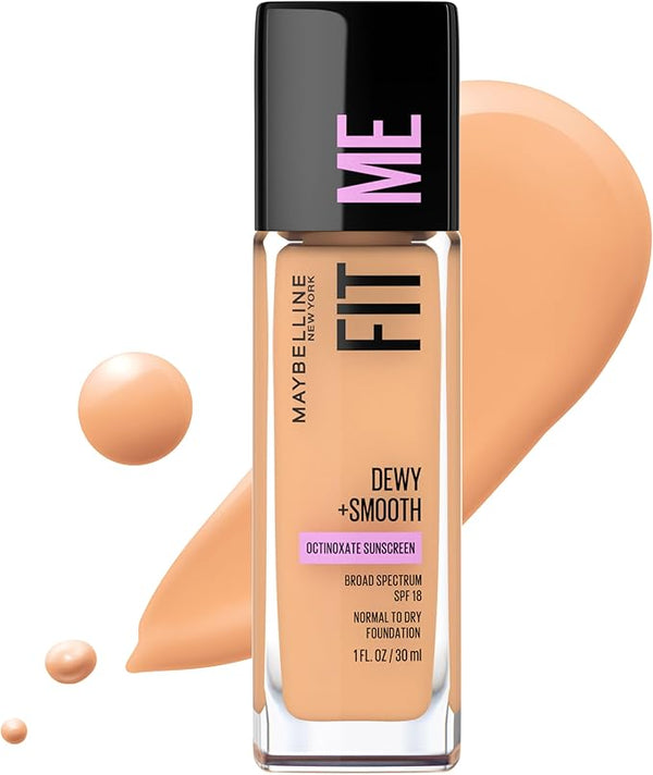 Maybelline New York Fit Me Dewy and Smooth Luminous Foundation - 235 Pure Beige 30mL