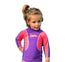 Radicool Child Long Sleeve Purple Coral Shirt Size 2