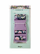 Frankie & Design Luggage Strap Floral Print with Purple Buckle