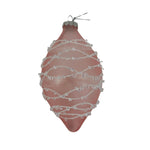 Theatre Seasonal Decor Pink Silv Long Drop Hanging