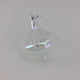 Theatre Seasonal Decor Clear Glass Ornament Hanging