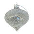 Theatre Seasonal Decor Irid Clear Drop Hanging 15CM