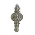 Theatre Seasonal Decor Antique Silver Round Finial 1 14 x 6CM