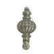 Theatre Seasonal Decor Antique Silver Round Finial 1 14 x 6CM