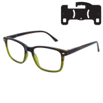 Black Ice Fashion Value Reading Glasses Plus 3.0 Dioptre