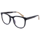 Black Ice Blue Block Readers Reading Glasses +2.0