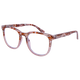 Foster Grant Black Ice Blue Block Reading Glasses +3.0