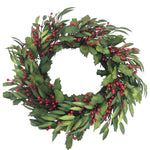 Theatre Seasonal Decor Green Red Berry Wreath