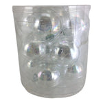Theatre Seasonal Decor Iridescent Glass Ball Tub 8CM