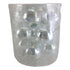 Theatre Seasonal Decor Iridescent Glass Ball Tub 8CM