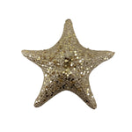 Theatre Seasonal Decor Champagne Starfish 16CM