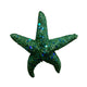 Theatre Seasonal Decor Starfish Teal 11cm