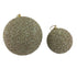Theatre Seasonal Decor Gold Medium Glitter Ball