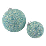Theatre Seasonal Decor Blue Medium Glitter Ball