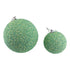 Theatre Seasonal Decor Mint Medium Glitter Ball