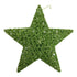 Theatre Seasonal Decor Green Star Hanging 25CM