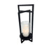 Theatre Seasonal Decor Black Metal Lantern 42CM