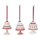 Theatre Seasonal Decor Pink Cake Hanging Ornament