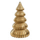 Theatre Seasonal Decor Gold Xmas Tree 42CM