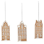 Theatre Seasonal Decor Ginger Bread House Hanging Assorted