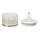 Theatre Seasonal Decor White Gold Jewel Box
