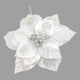 Theatre Seasonal Decor White Poinsettia