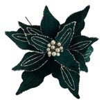 Theatre Seasonal Decor Emerald Green Poinsettia