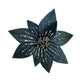 Theatre Seasonal Decor Blue Silver Poinsettia