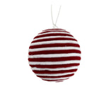 Theatre Seasonal Decor Red White Ball Hanging 12CM